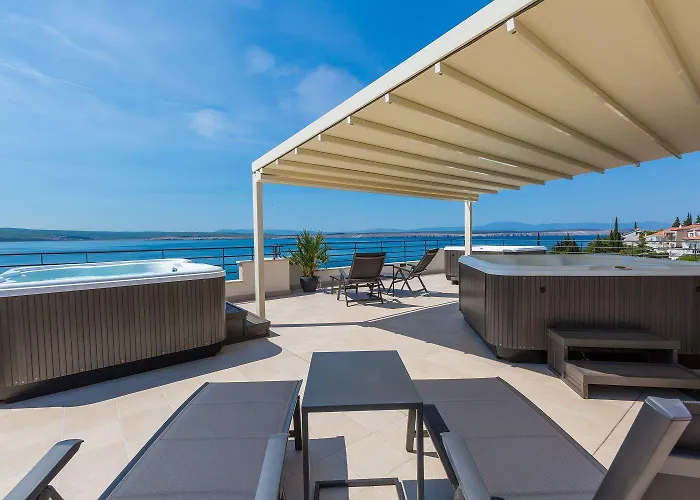 Traumhaftes Nur 100 Meter Zum Mit Sauna, Jacuzzi, Meerblick Appartement *