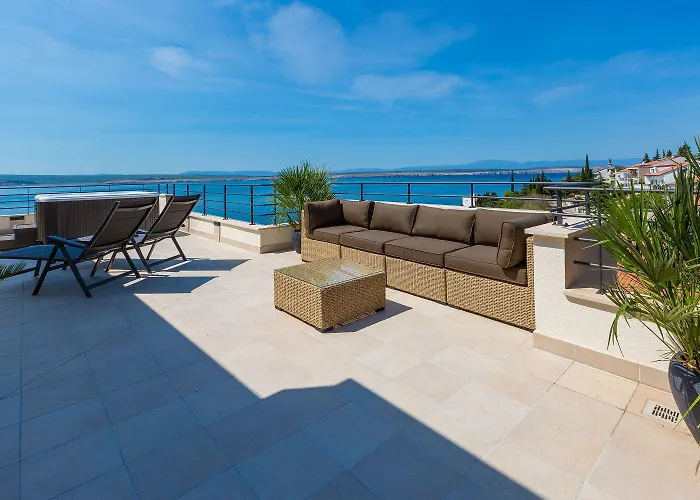 Traumhaftes Nur 100 Meter Zum Mit Sauna, Jacuzzi, Meerblick Appartement *