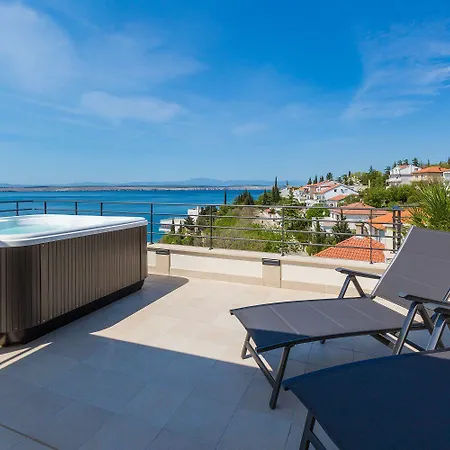 Traumhaftes Nur 100 Meter Zum Mit Sauna, Jacuzzi, Meerblick Apartment